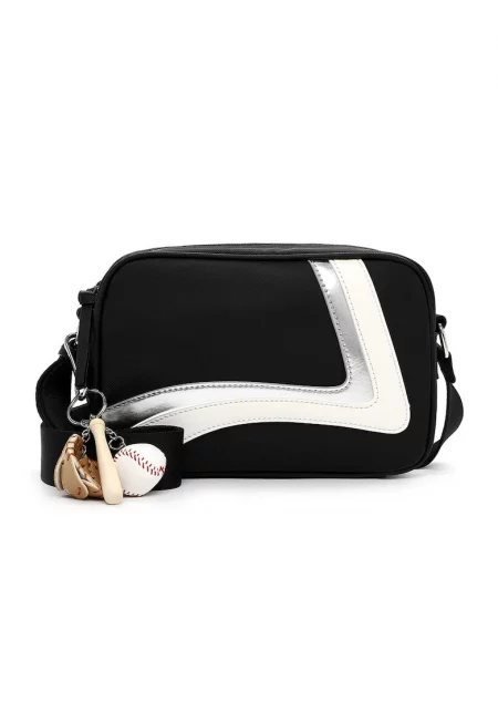 Чанта през рамо със синтетика