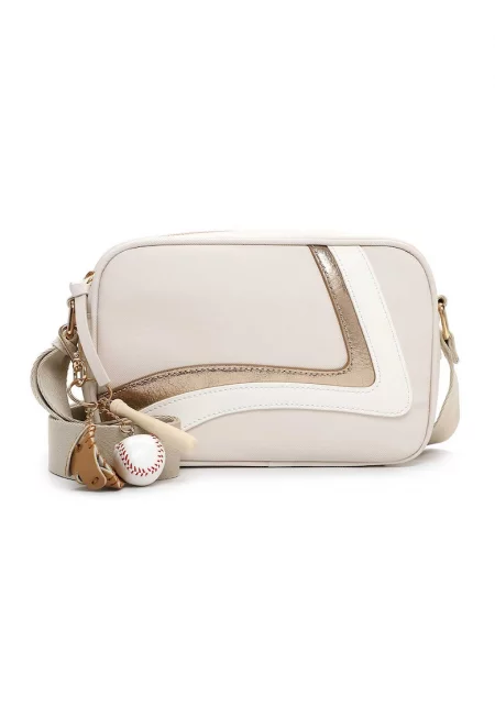 Чанта през рамо със синтетика