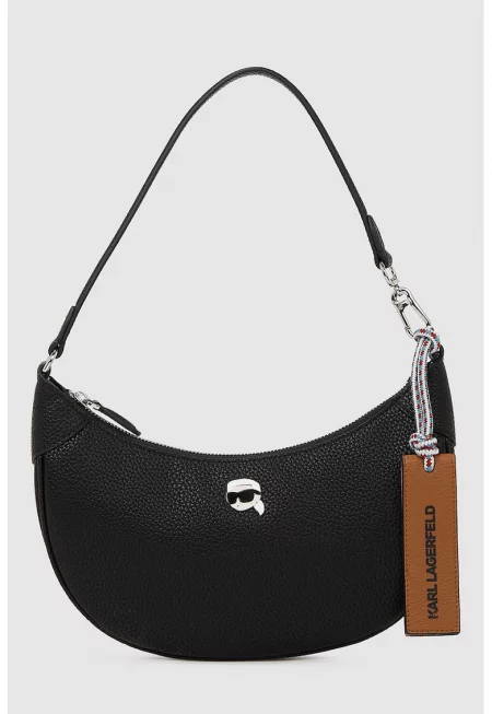 Чанта с монограм - Черен