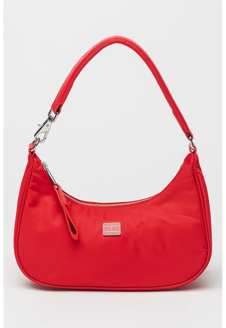 Чанта за рамо Iconic с лого - Червен