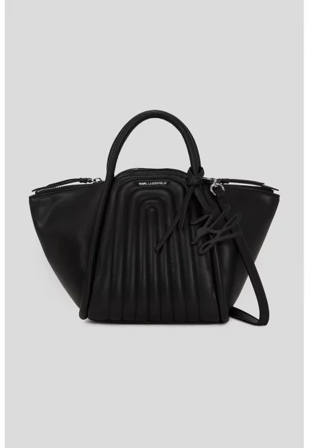 Чанта за рамо от еко кожа с лого