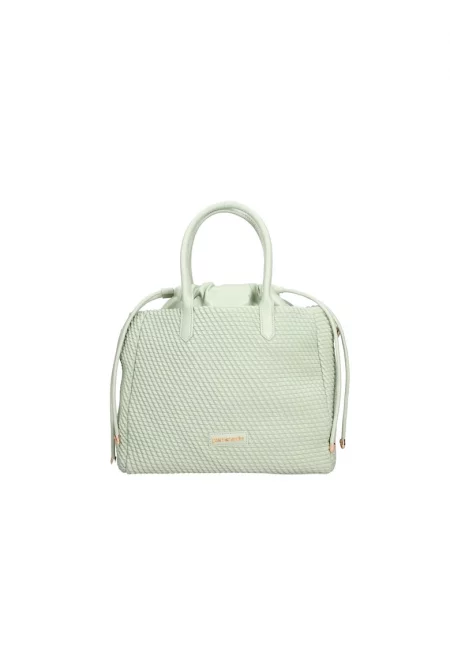 Чанта за рамо от еко кожа - Зелен