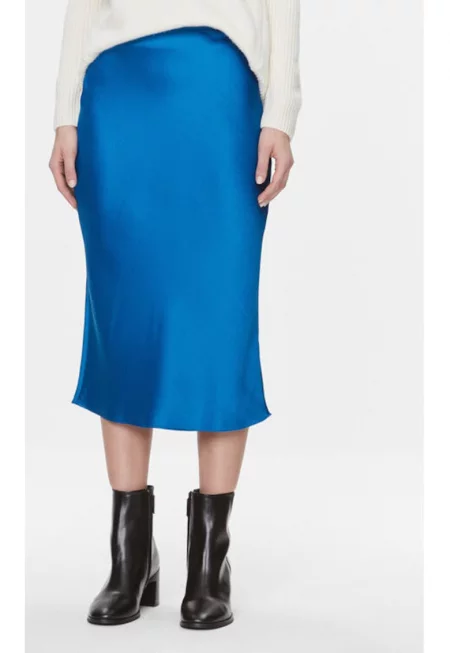 Дамска пола -  303646691 - Рециклиран полиестер - Син