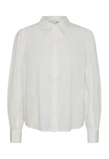 Дамска риза -  302599868 - Памук - Бял