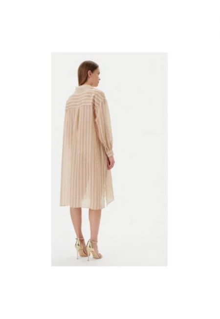 Дамска риза  LS2515045 - Тенсел/Полиамид - Бежов - Бежов