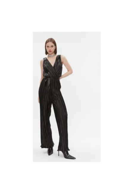 Дамска рокля -  303207038 - Полиестер - Черен