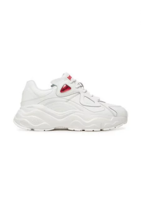 Дамски кецове -  естествена кожа - бял