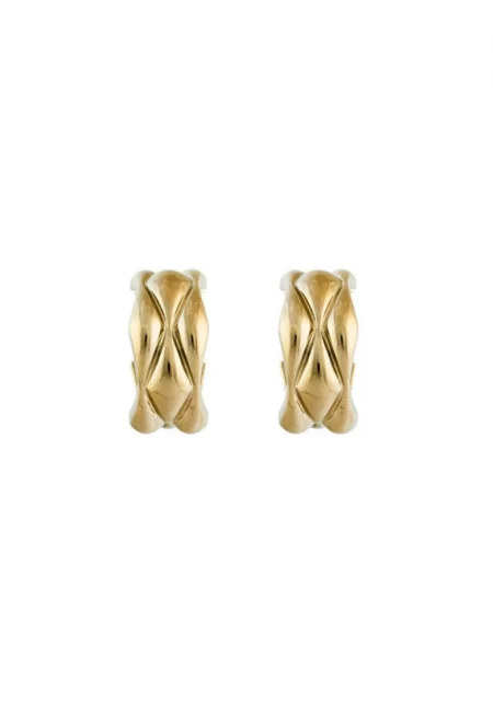Дамски обеци  Oro Mianido - 10x10см - златисти