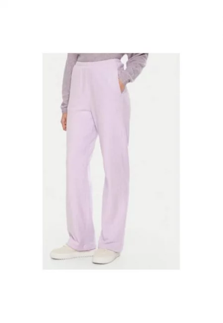 Дамски панталон -  304610257 - Памук - Лилав