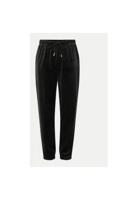 Дамски панталон -  304685255 - Рециклиран полиестер - Черен - Черен