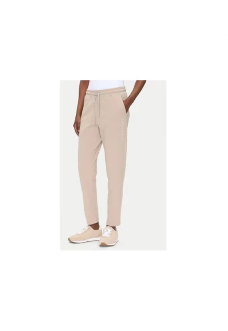 Дамски спортен панталон Emporio Armani  7W000489 AF12951 - памук/еластан - бежов