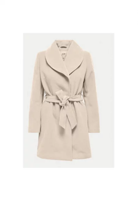 Дамско палто -  304502255 - Полиестер - Бежов - Бежов