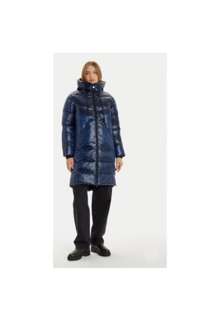 Дамско яке -  304474309 - Полиамид - Син - Тъмносин