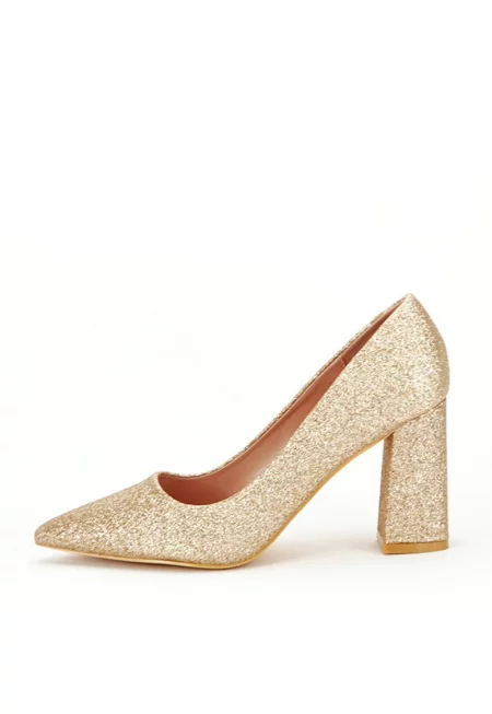 Елегантни обувки в розово злато BHH7651 01 12390