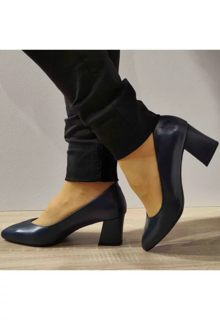 Ежедневни дамски обувки  24170 Navy Blue - Navy Blue - Тъмносин