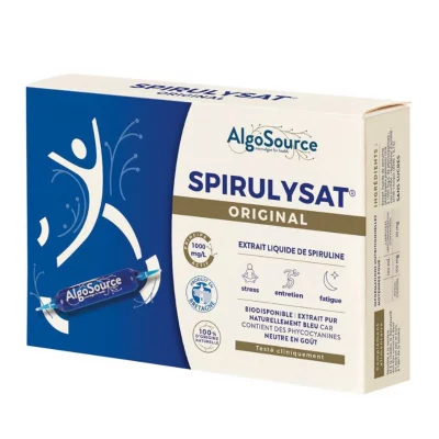 Фикоцианин от спирулина – жизненост и сила - Spirulisat®, 20 ампули x 10 ml