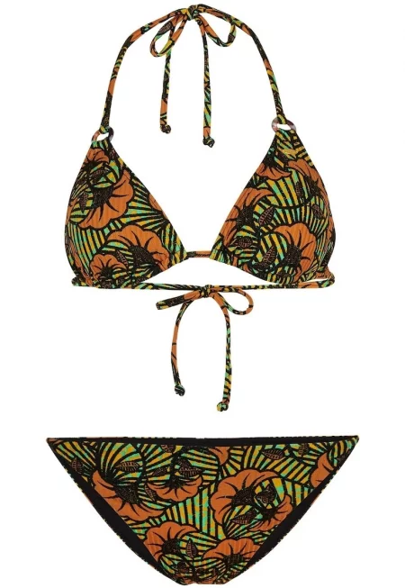 Фиксиран комплект бански  Capri Bondey - Многоцветен