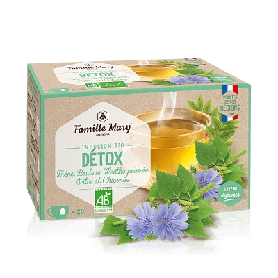 Infusion bio detox/ Чай за детоксикация, 20 филтърни пакетчета