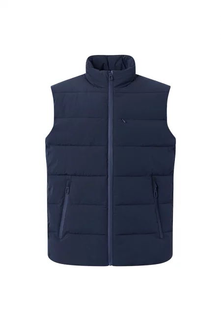 Капитониран елек Allix - Син