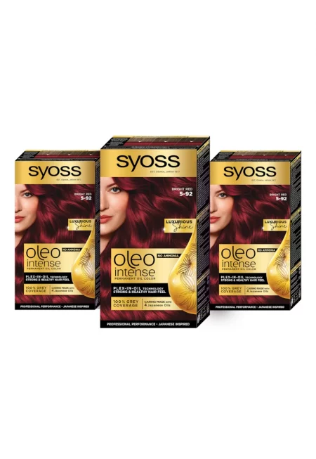 Комплект: 3 x Перманентни бои за коса без амоняк  Color Oleo Intense - 7-58 Cool beige blond - 115 мл