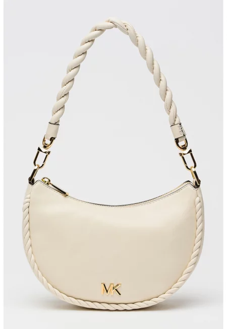 Кожена чанта за рамо Kyla - Крем