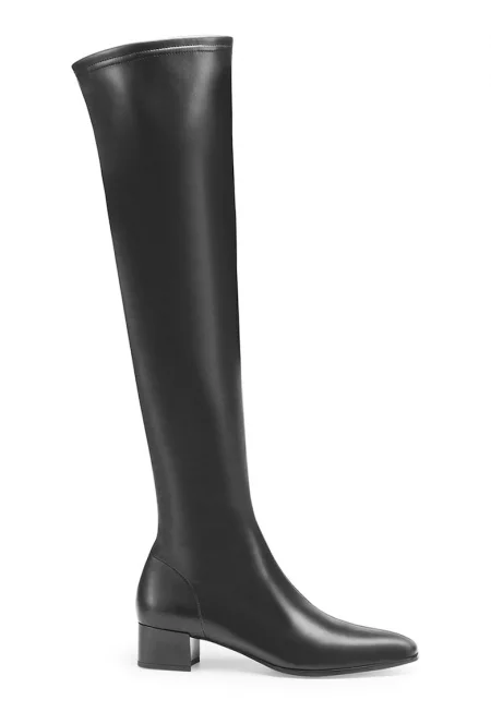 Кожени ботуши - Черен