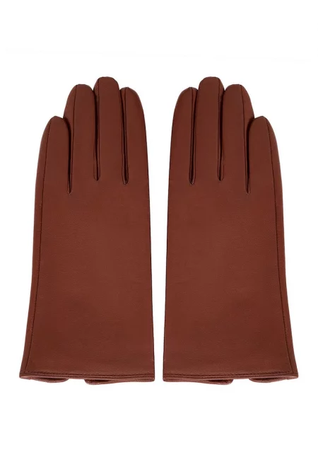 Кожени ръкавици - Тъмнокафяв