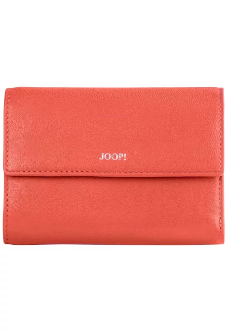 Кожено портмоне Lantea Cosma - Оранжев