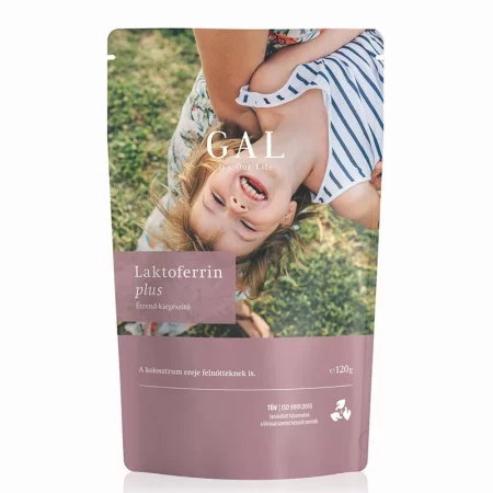 Лактоферин 600 mg + глицин - Laktoferrin Plus – Имунна защита и чревен баланс, 30 дневни дози, 120 g прах