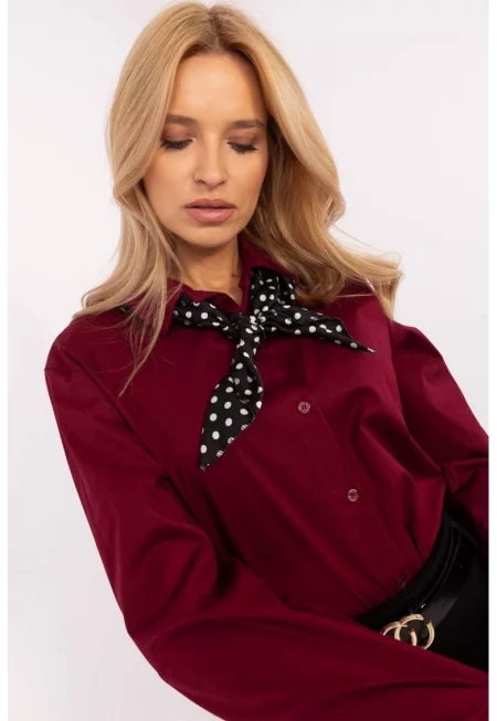 Лека риза с остро деколте - Един размер