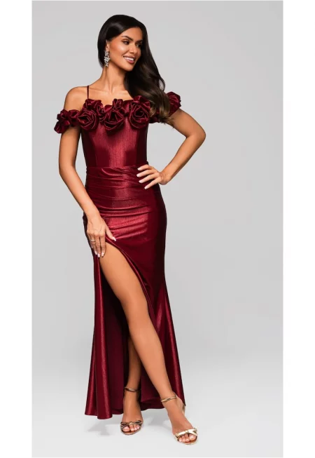 Макси вечерна рокля  LA-OM-DLR213