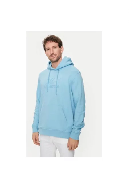 Мъжка блуза -  303620820 - Памук - Син