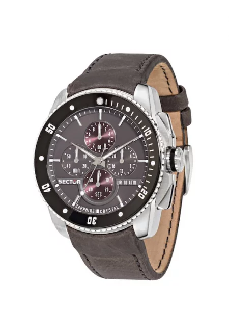 Мъжки часовник -  Колекция 350 390395034 - Кафяв