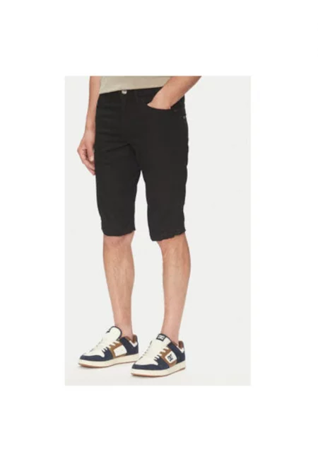 Мъжки дънкови шорти  INKEM 70-172 - Памук - Черен - Черен