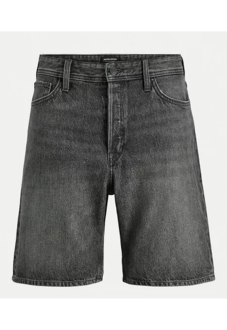 Мъжки дънкови шорти Jack Jones - 12269533 - памук - черен