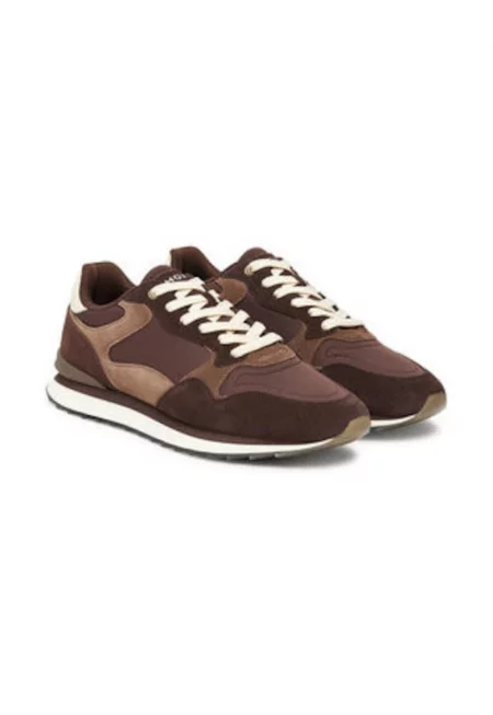 Мъжки кецове -  305258489 - естествена кожа - кафяв