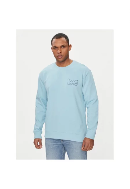 Мъжки спортен суичър -  595746 - Небесно син - Памук