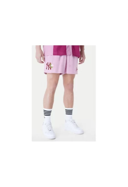 Мъжки спортни шорти  60596377 - вискоза/рециклиран полиестер - розови - Розово