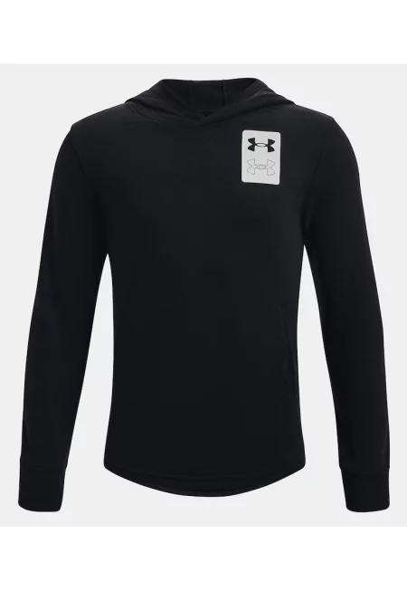 Мъжки суичър Under Armour UA Rival Terry Hoodie Черен