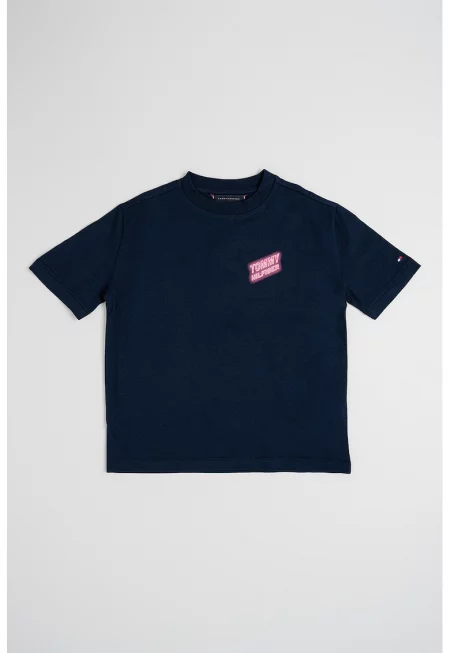 Памучна тениска с принт