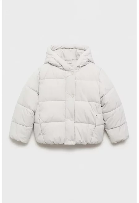 Подплатено зимно яке с качулка