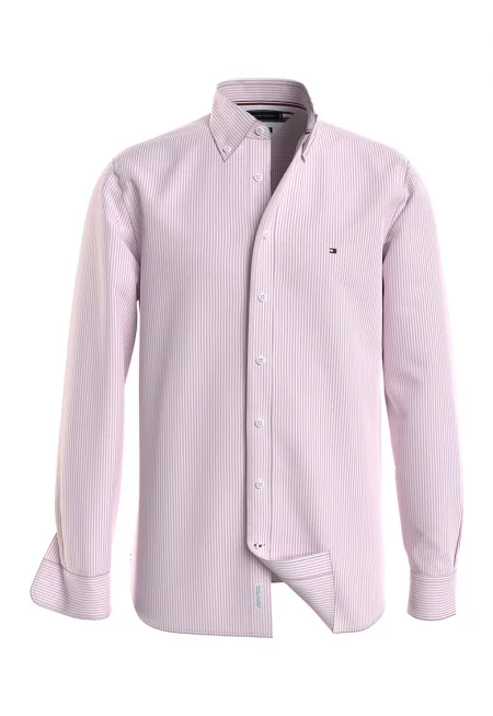 Раирана риза Oxford с органичен памук