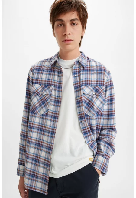 Риза Western със свободна кройка