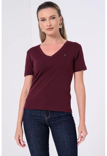 Слим тениска с шпиц