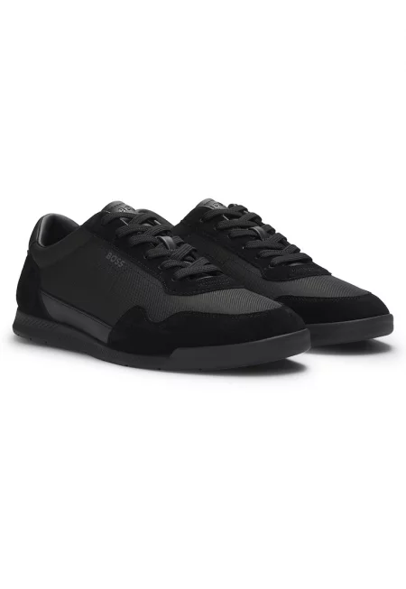 Спортни обувки Titanium с велур и нисък профил