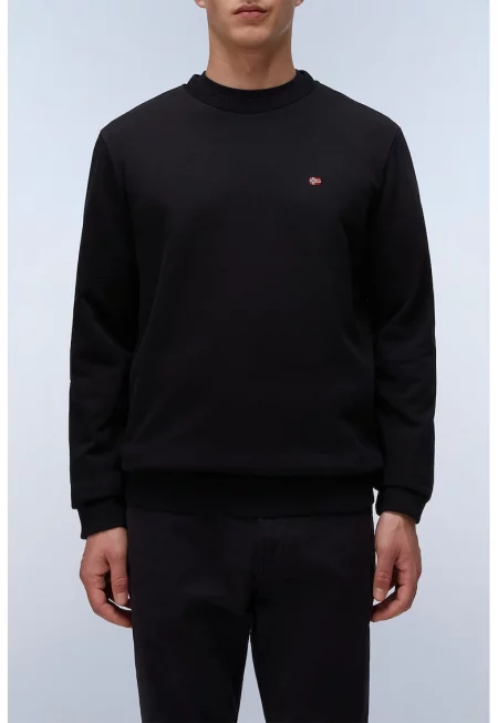 Суитшърт с кръгло деколте  Balis - черен - Черен