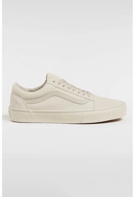 Текстилни кецове Old Skool с велур - Слонова кост