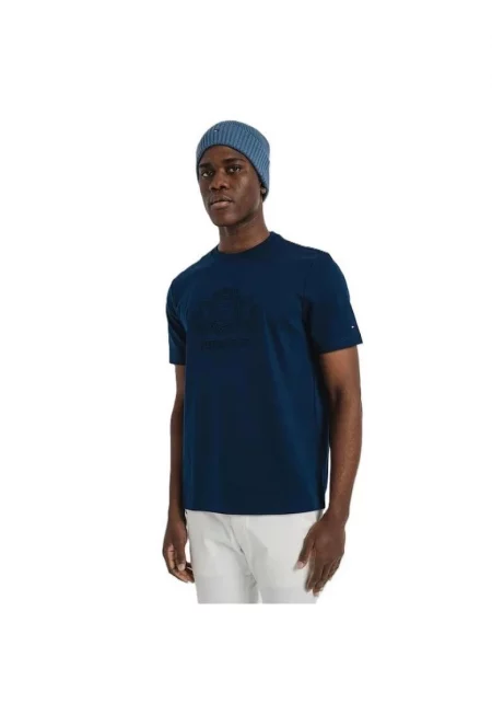 Тениска  EMBOSSED HILFIGER CREST TEE-MW0MW37441-DAF