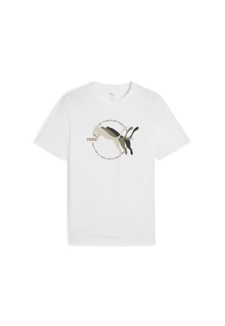 Тениска с овално деколте и лого