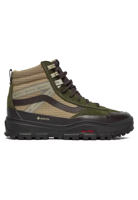 Унисекс кецове  MTE Sk8-Hi Gore-Tex - каки - текстил
